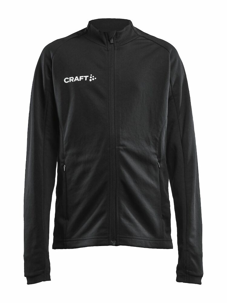 Craft - Evolve Full Zip JR Team Green 134/140 - Black