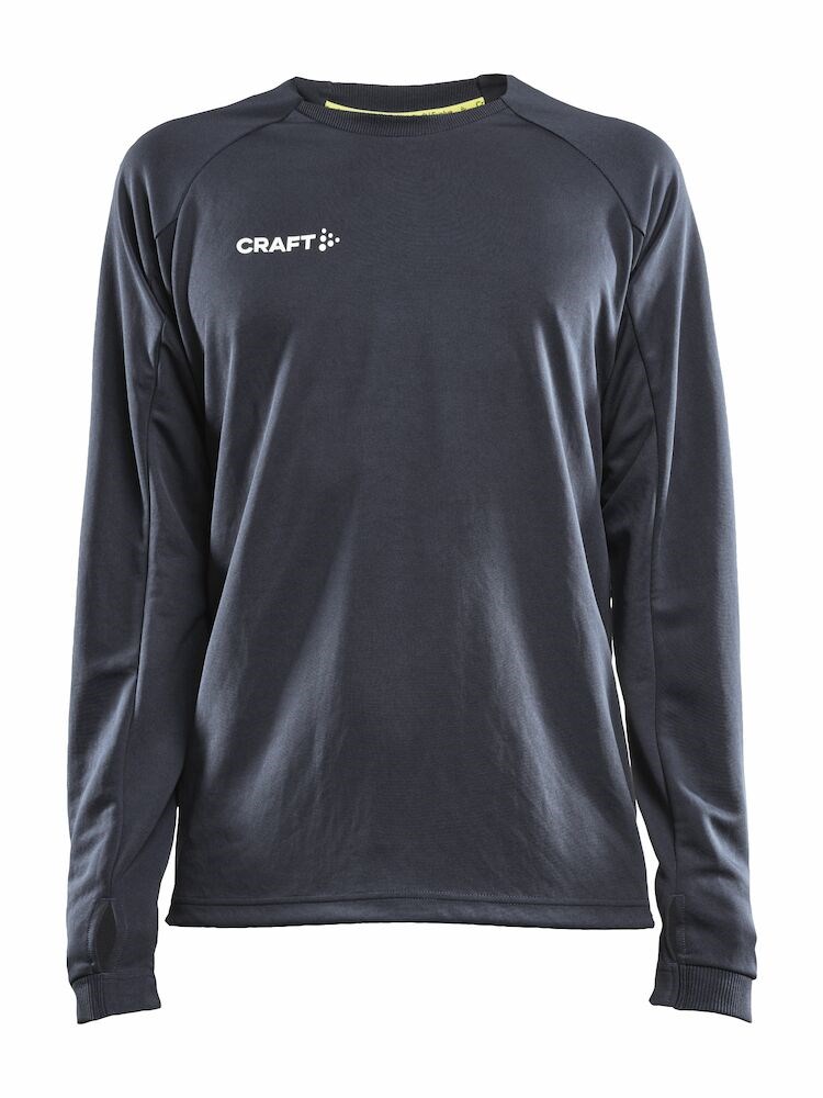 Craft - Evolve Crew Neck M Bright Red S - Asphalt