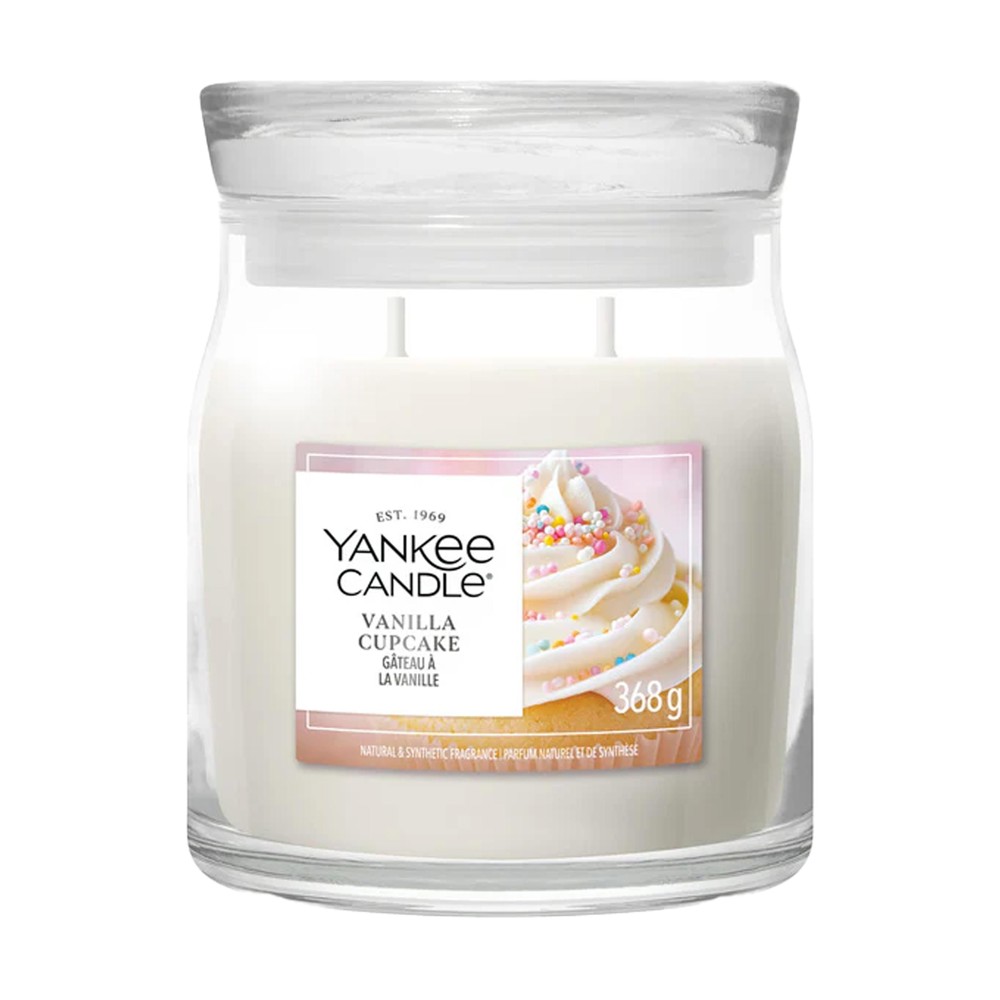 Yankee Candle Vanilla Cupcake Medium Jar geurkaars