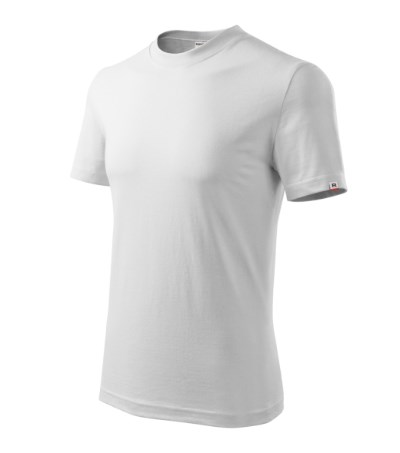 T-shirt uniseks Base Zwart - Wit 00 (brand label)