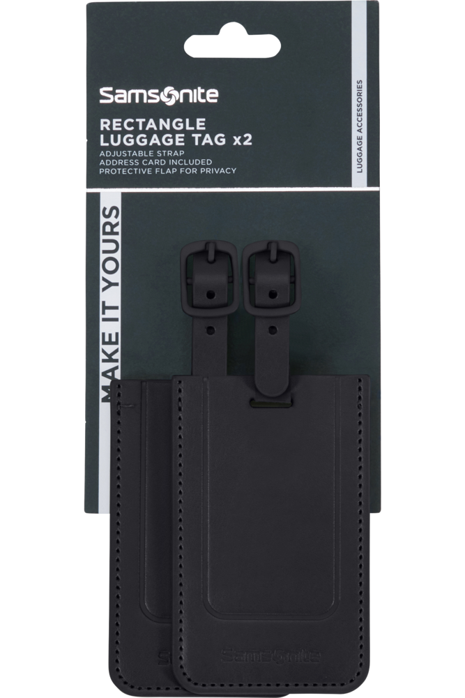 Samsonite Ta Revolution Rectangle Luggage Tag X2