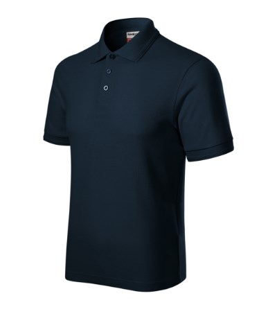 Poloshirt heren Reserve Zwart - navy blue