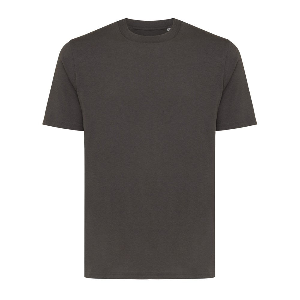 IQONIQ Sierra lichtgewicht gerecycled katoen t-shirt - antraciet (± PMS 19-3900 TCX)