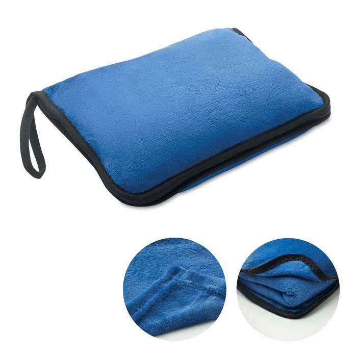 COZY - 2-in-1 reisdeken set - blauw