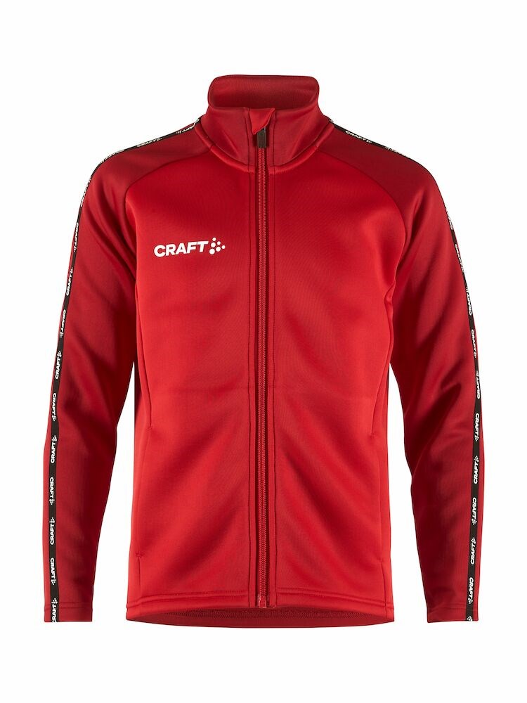 Craft - Squad 2.0 Full Zip Jr Navy 122/128 - Bright Red-Express