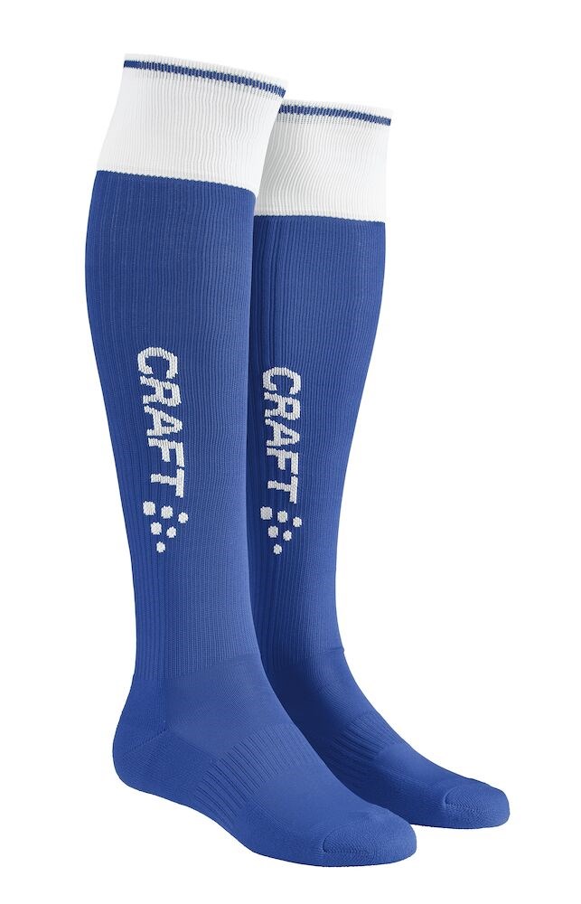 Craft - Progress 2.0 Contrast Sock White/Black 28/30 - Club Cobolt/White