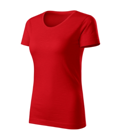 T-shirt dames Gulf royal blue - Rood