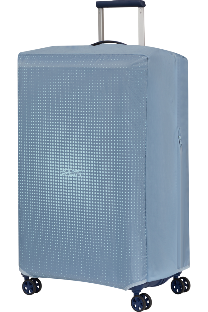 American Tourister  Ta Foldable Luggage Cover L - Stone Blue/Blue