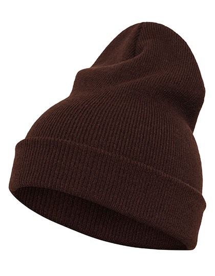 FLEXFIT - Heavyweight Long Beanie - Brown