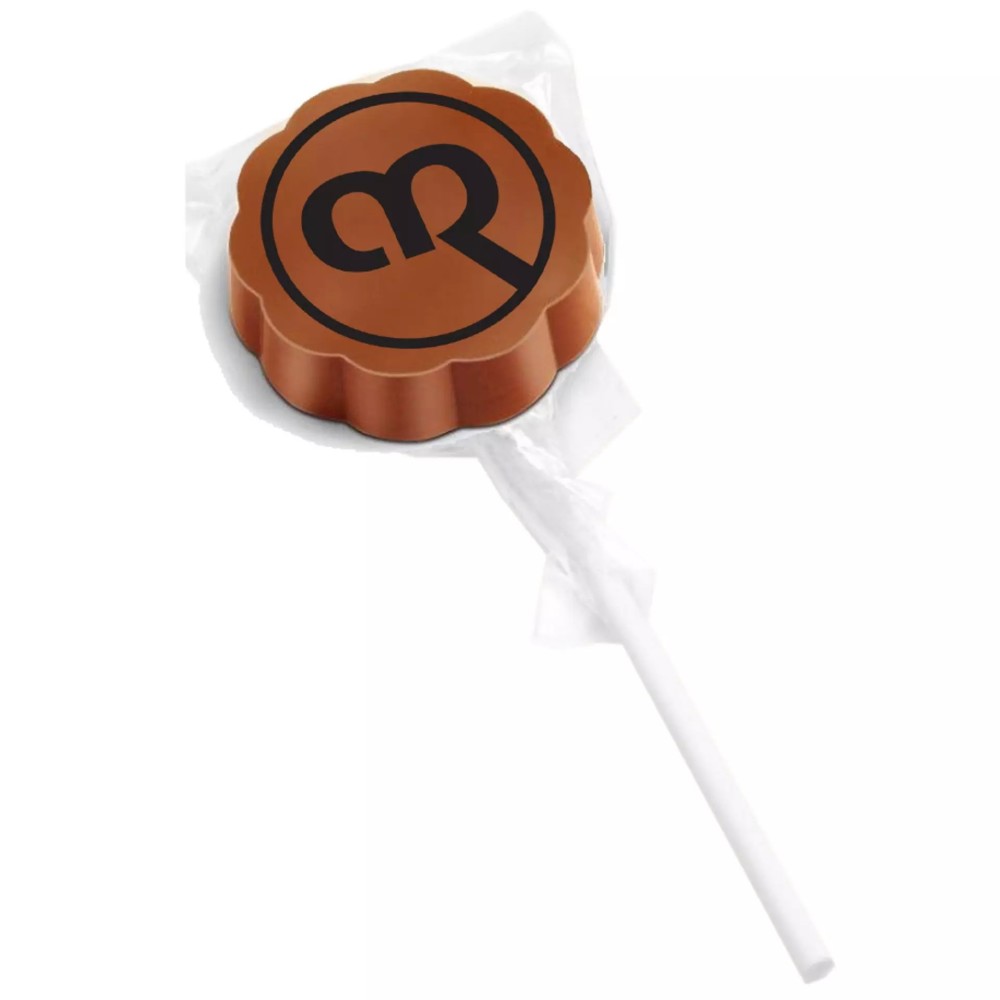 Chocolademelk met logo