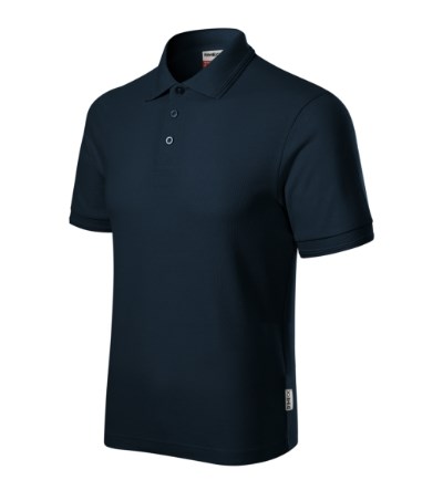 Poloshirt heren Reserve Zwart - navy blue 02 (brand label)