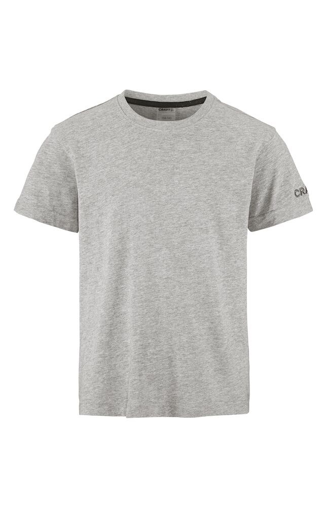 Craft - Community 2.0 Tee JR Rift 122/128 - Grey Melange