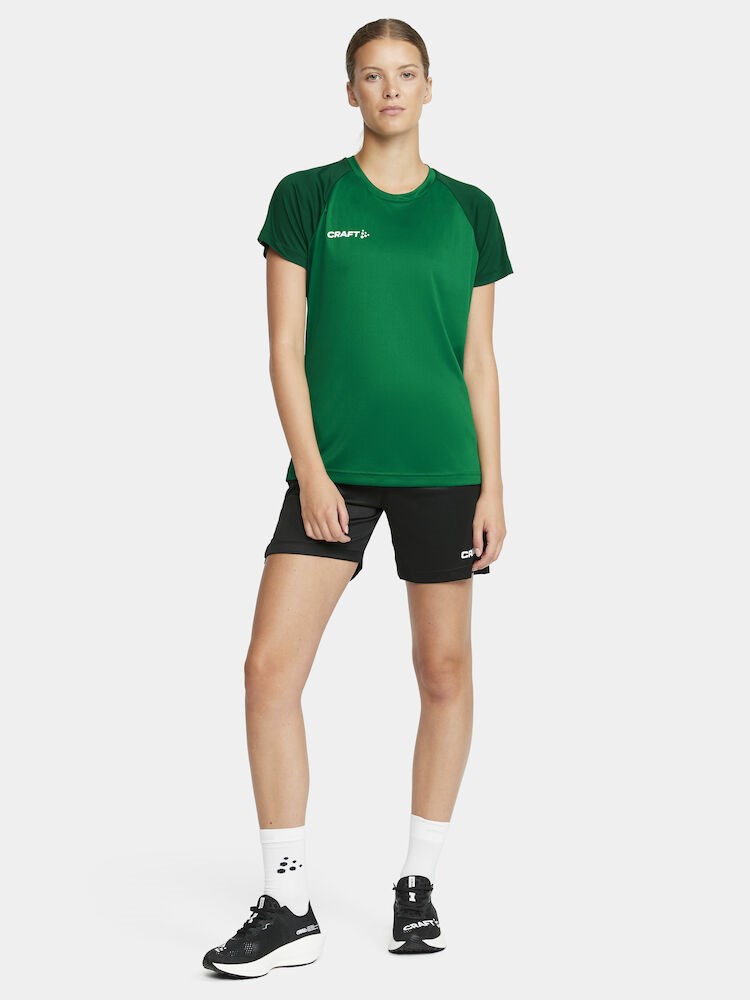 Craft - Squad Go Contrast Jersey W Team Green-Ivy S