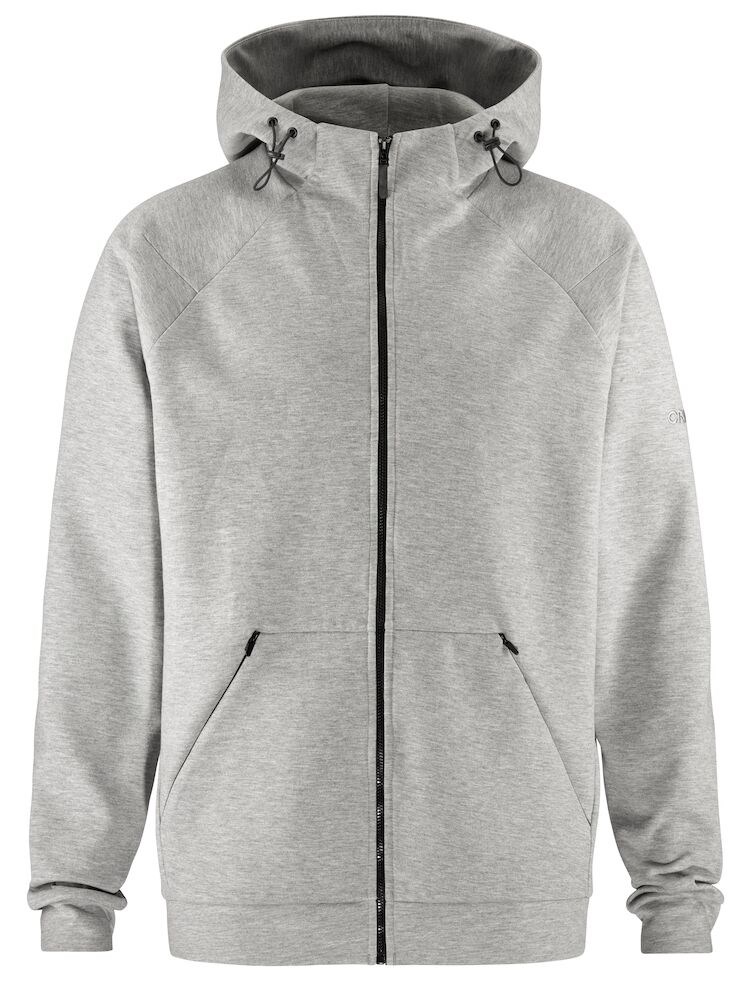 Craft - ADV Join FZ Hoodie M Leaf XXL - Grey Melange