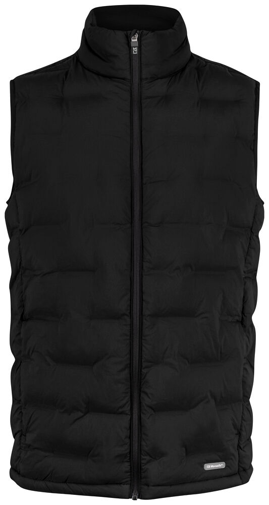 Cutter & Buck - Baker Vest Heren Dark Navy 3XL - zwart
