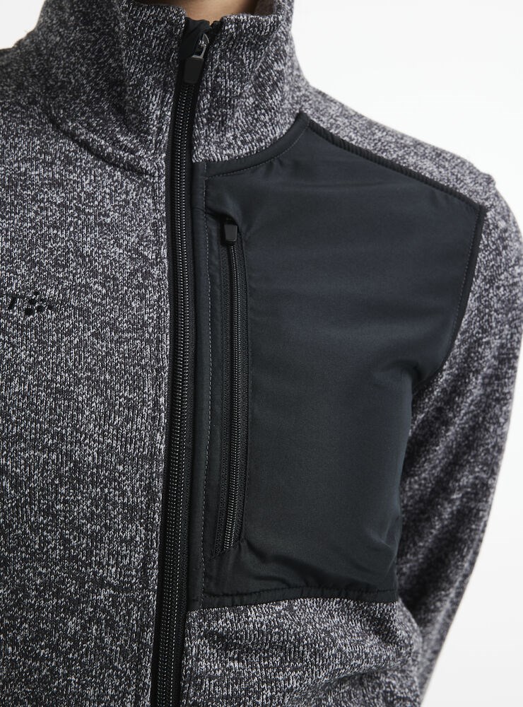 Craft - ADV Explore Heavy Fleece Jacket W Black-Melange M