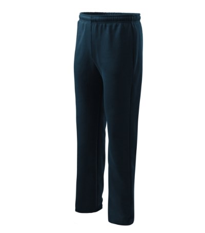Trainingsbroek heren/kinderen Comfort dark gray melange - navy blue