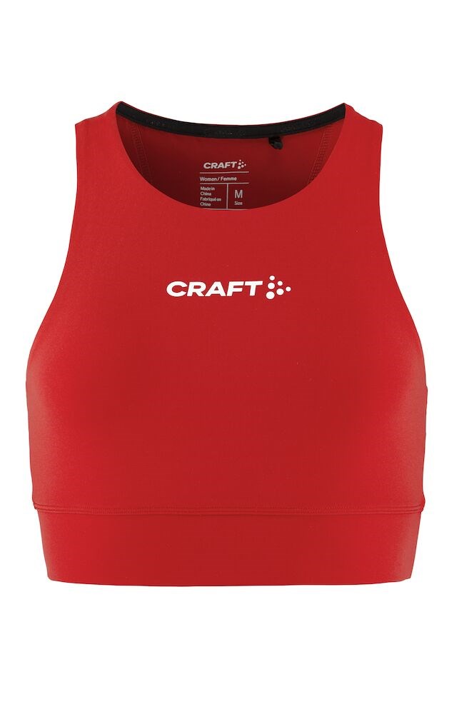 Craft - Rush 2.0 Crop Top W Bright Red XS
