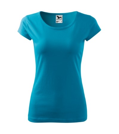 T-shirt dames Pure blue atoll