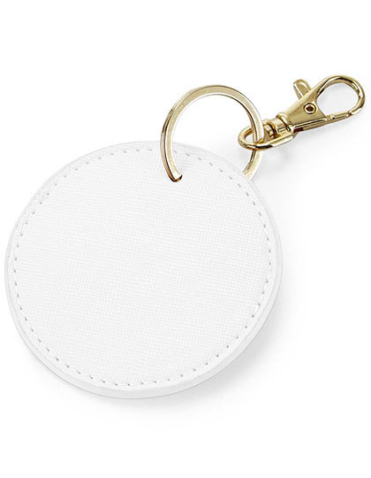 BagBase - Boutique Circular Key Clip - Soft White