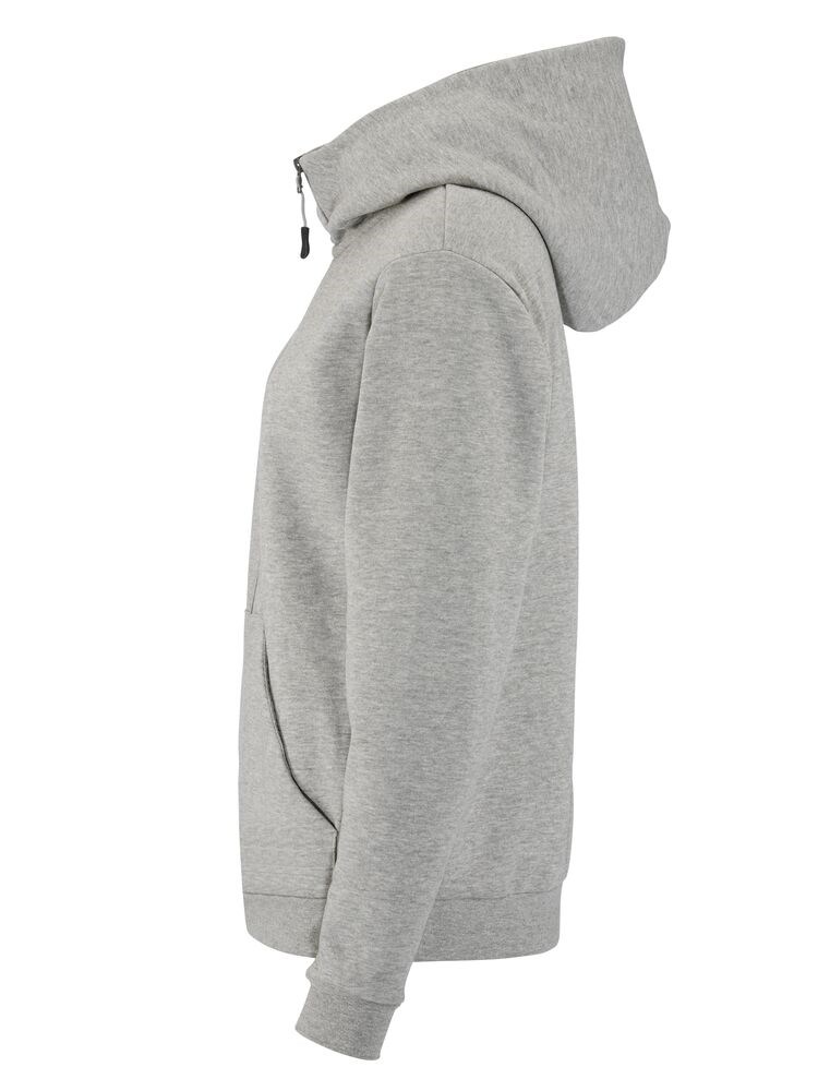 Craft - Community 2.0 Logo FZ Hoodie W Grey melange XS