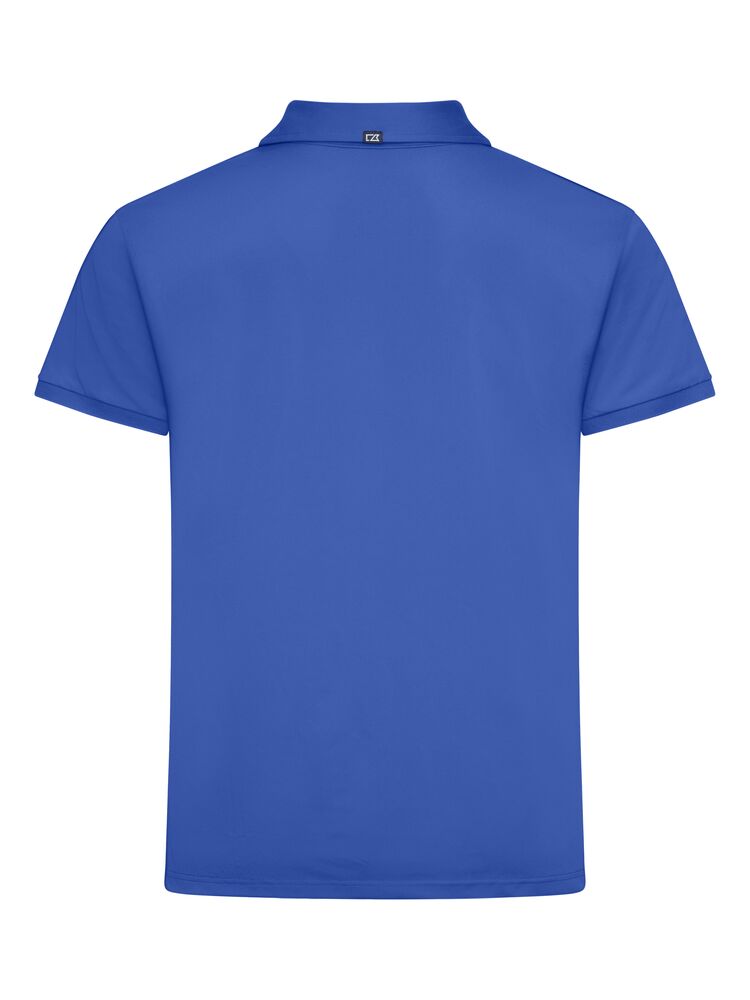 Cutter & Buck - Virtue Polo Solid Heren Royal Blauw XXL