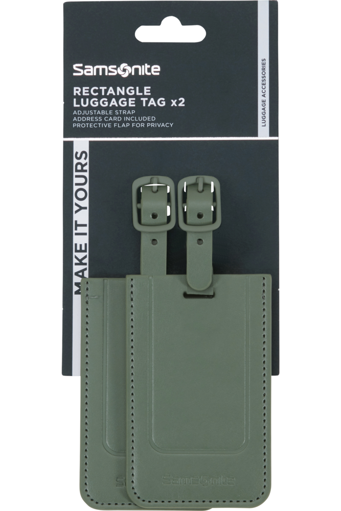 Samsonite Ta Revolution Rectangle Luggage Tag X2